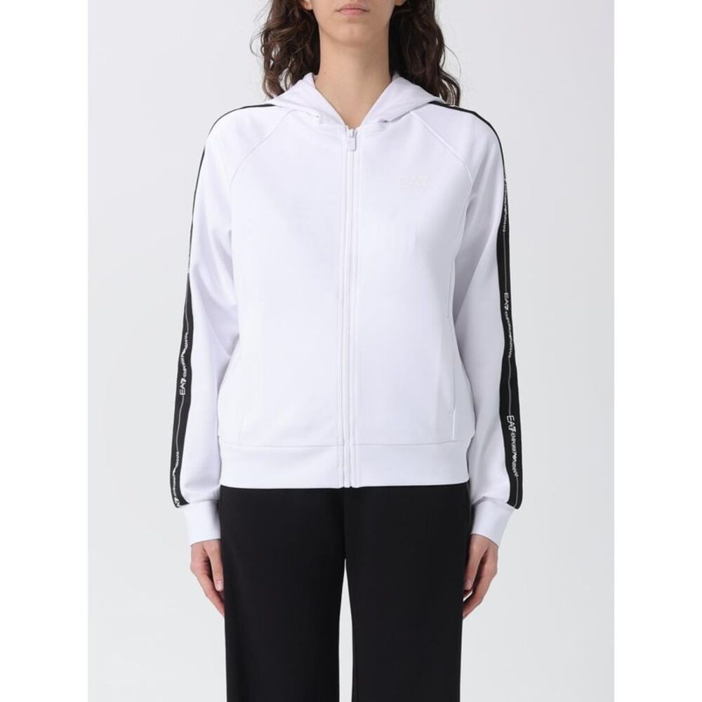 Ea7 Women Hooded Zip Sweatshirt Ea7